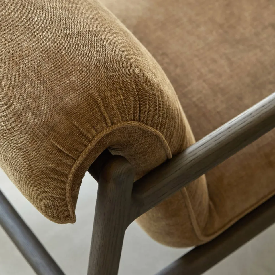 Tikamoon Emma - Fauteuil bruin, foto 5