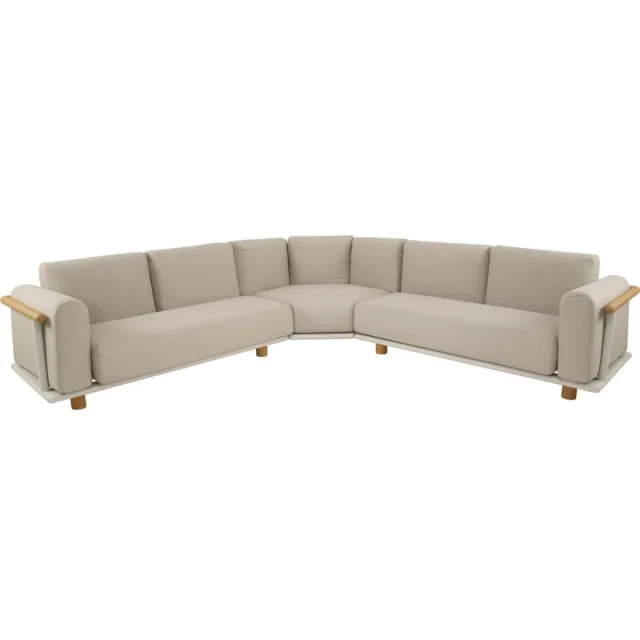 Lesliliving Lesli Living Loungehoekset Mezio Wit