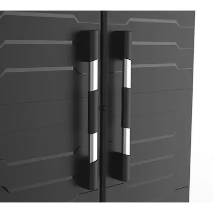 Keter Garage Kast Xl Laag 89x54x99cm Zwart, foto 5