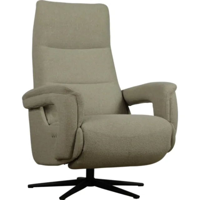 Meubelplaats Elektrische relaxfauteuil Tess Rhythm Clay 84 met 2 motoren en accu Taupe