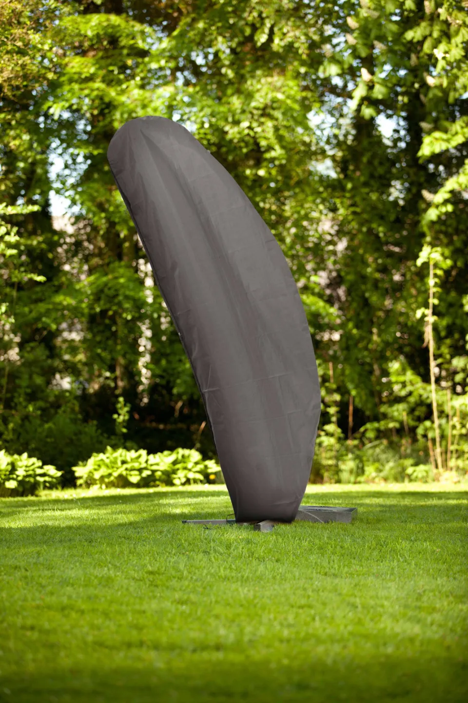 Winza Outdoor Covers parasolhoes voor zweefparasol grijs, foto 2