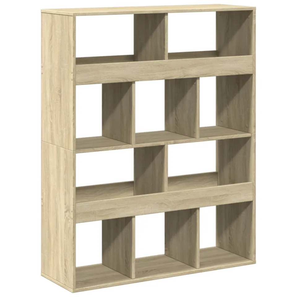 vidaXL kamerscherm 100x33x125,5 cm bewerkt hout sonoma eikenkleurig Bruin