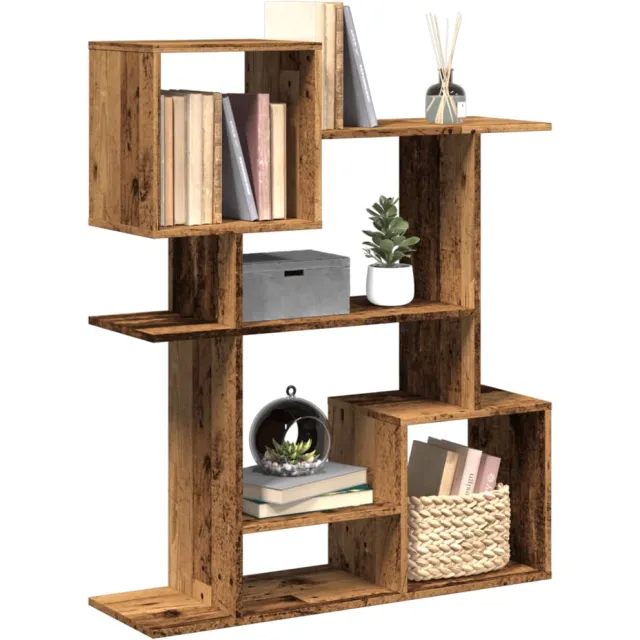 vidaXL Kamerscherm / boekenkast 92x29x112 cm hout oud houtkleurig Bruin
