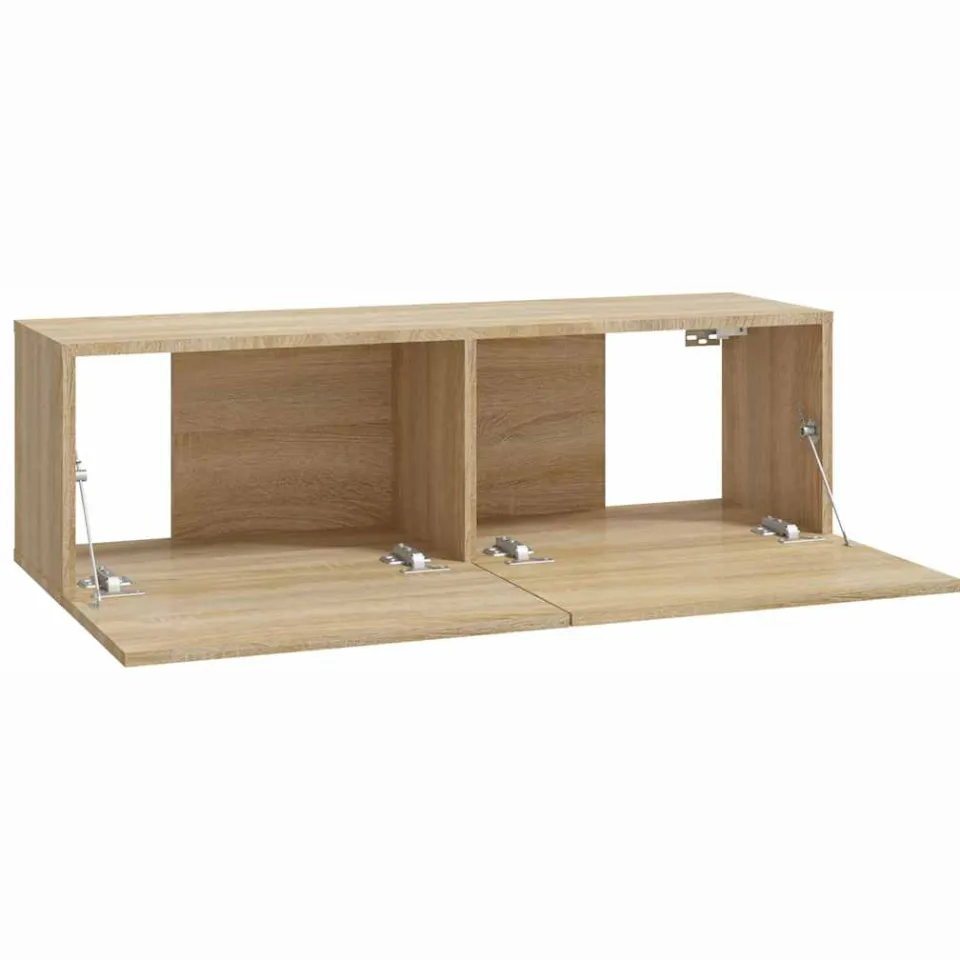 vidaXL 8-delige Tv-meubelset bewerkt hout sonoma eikenkleurig, foto 4