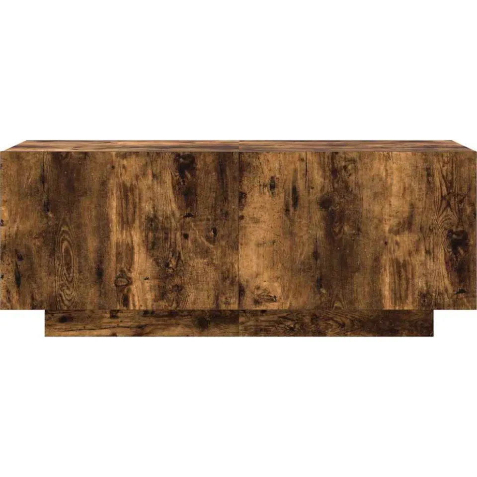 vidaXL Tv-meubel 100x35x40 cm bewerkt hout gerookt eikenkleurig, foto 4
