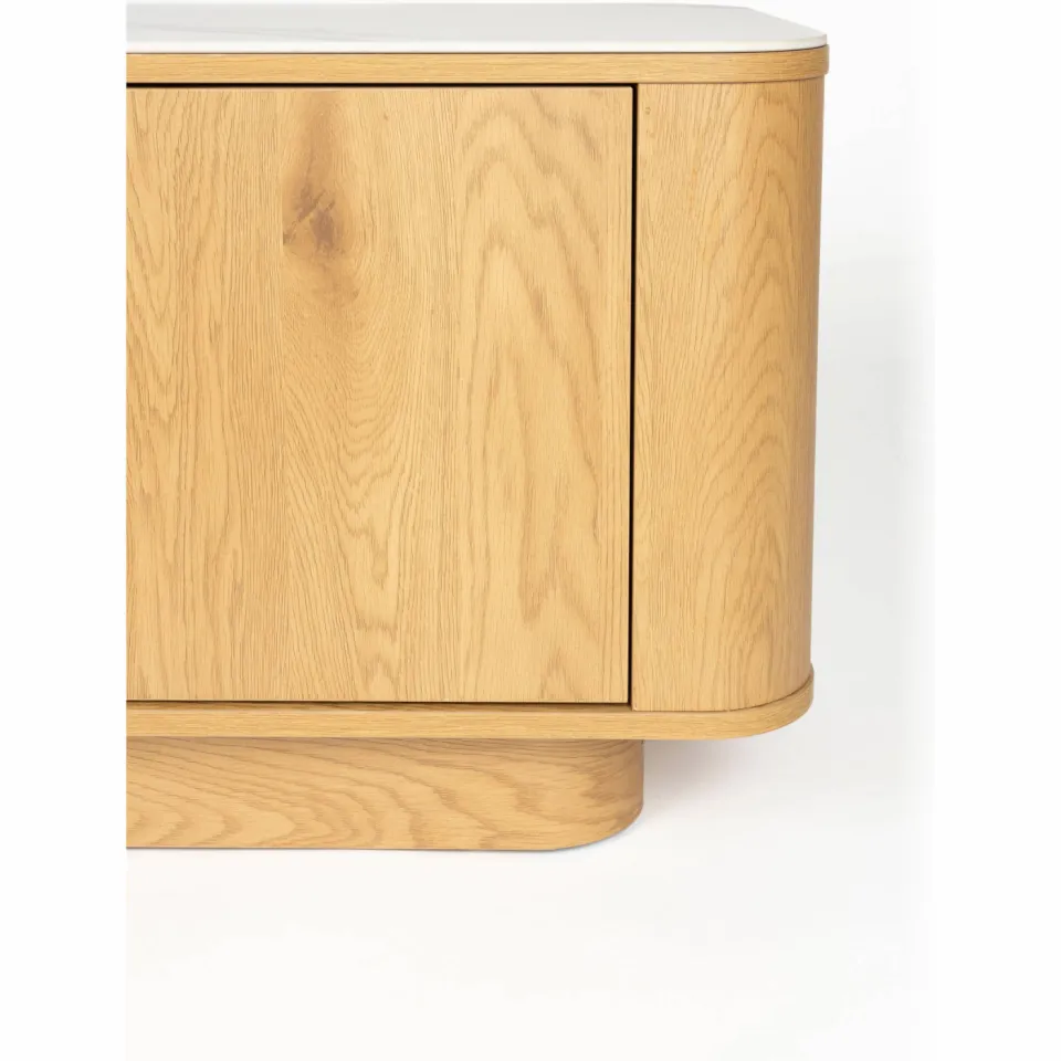 Housecraft Living Almira dressoir laag 180 cm naturel, foto 4