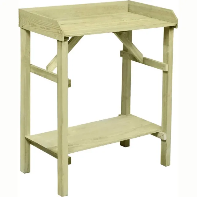 vidaXL Oppottafel - 75x40x90 - cm - geïmpregneerd - grenenhout Bruin