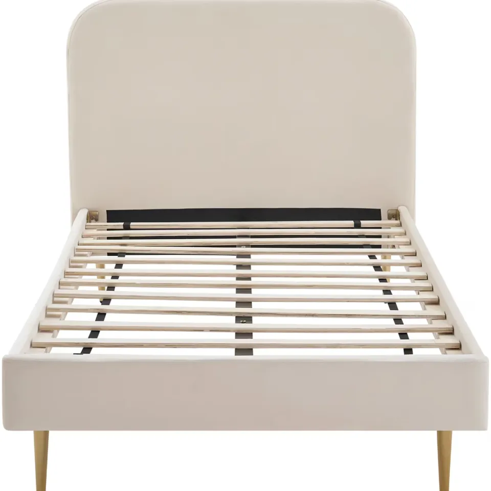 Artistiq Living Federico fluwelen bed beige