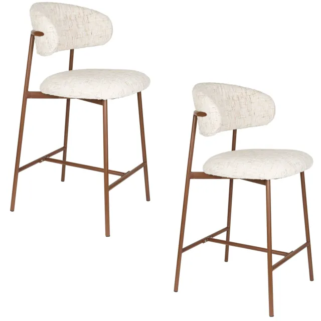 Housecraft Living Claes barkruk offwhite off white