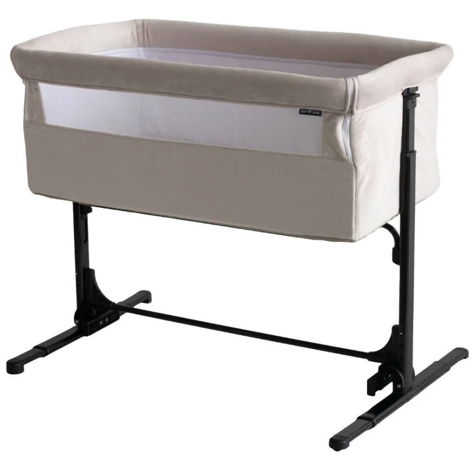 Born Lucky Co-Sleeper velours nougat, foto 4
