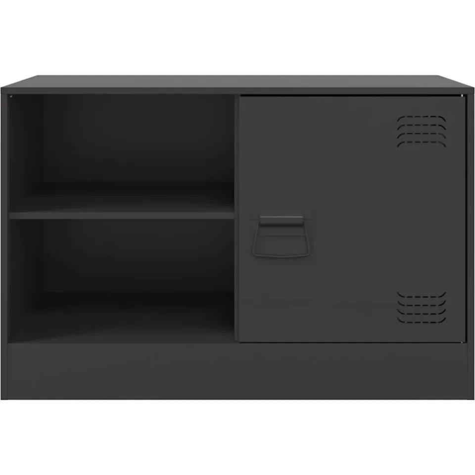 vidaXL Tv-meubelen 2 st 67x39x44 cm staal zwart