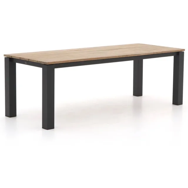 Bellagio tuinmeubelen Bellagio Lagundo dining tuintafel 230x90cm Grijs