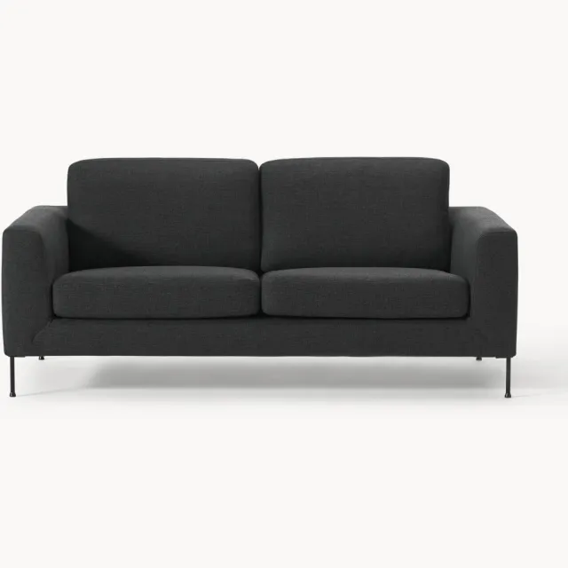 Westwing Collection Bank Cucita (2-zits) Antraciet