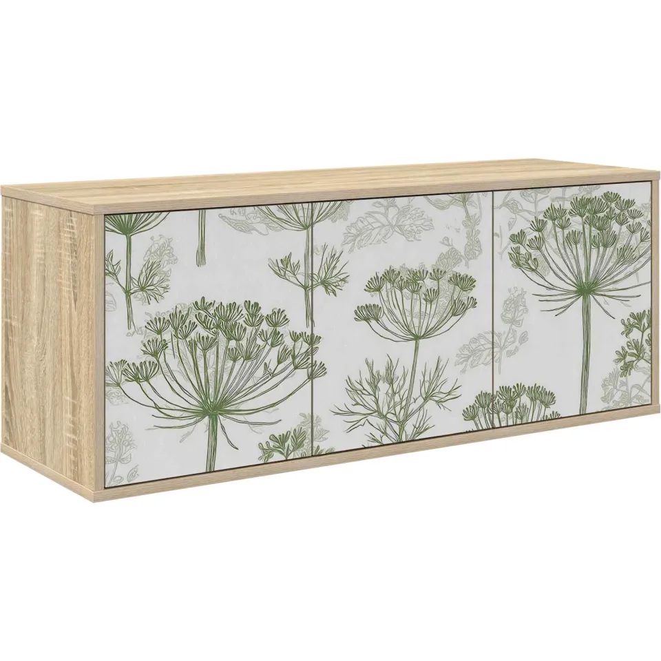 vidaXL Wandgemonteerd tv-meubel GOTHA 102 x 33 x 40 cm Sonoma Eiken, foto 3