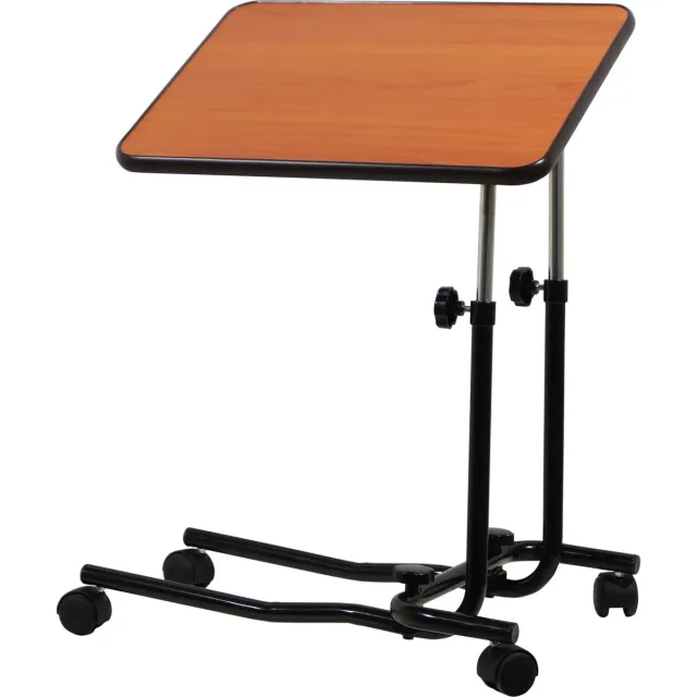 Aidapt vg832aa bedtafel met wielen zwart;darkwood