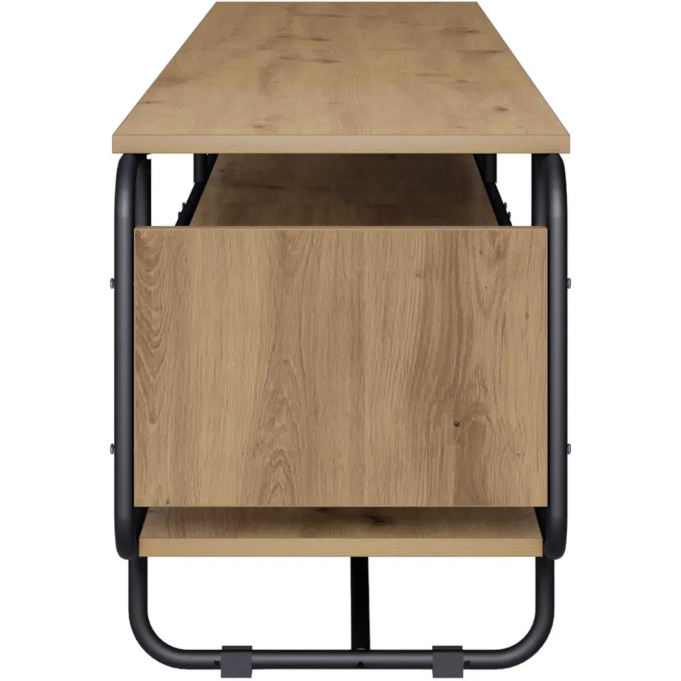 vidaXL TV-standaard 180 x 36 x 45 cm Artisanaal eiken Bewerkt hout, foto 4