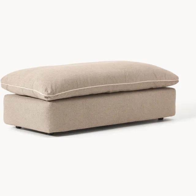 Westwing Collection XL poef Felix Beige