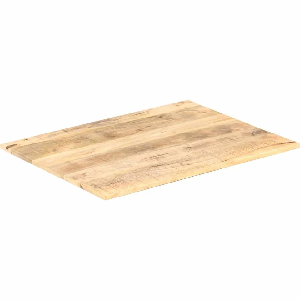 vidaXL Tafelblad 15-16 mm 80x60 cm massief mangohout bruin, foto 2