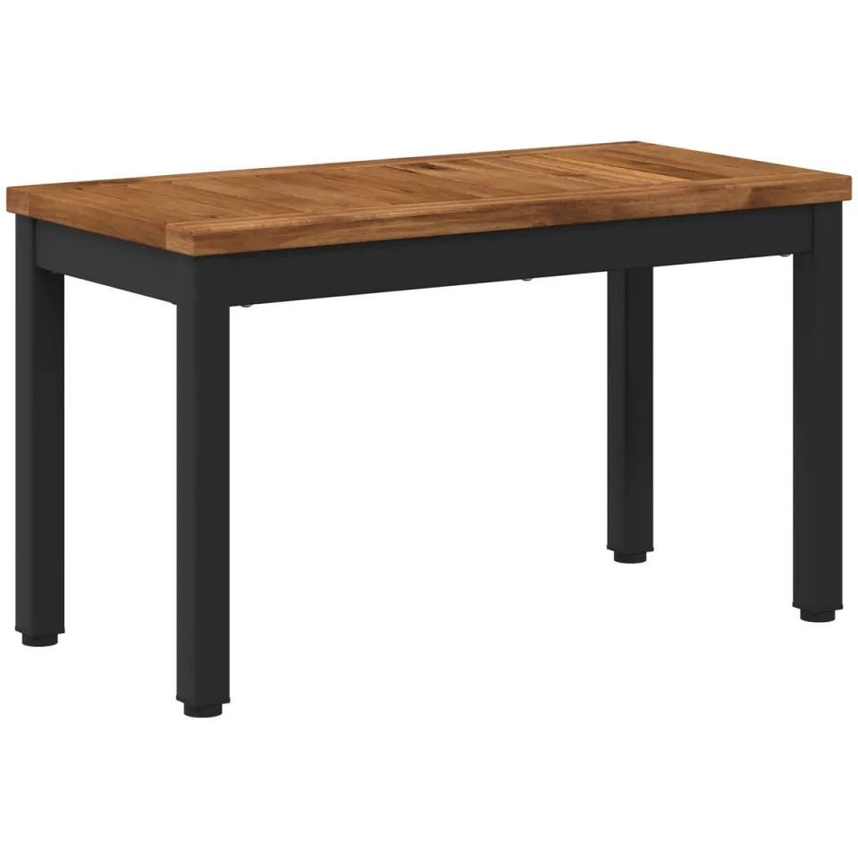 vidaXL Salontafel NAARDEN Naturel en Zwart 60,5 x 30 x 36 cm, foto 3