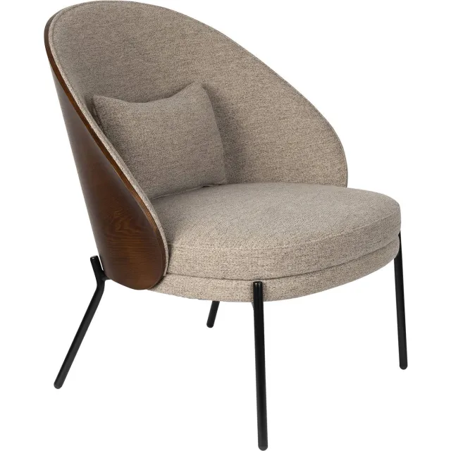 Dutchbone fauteuil Rodin Beige