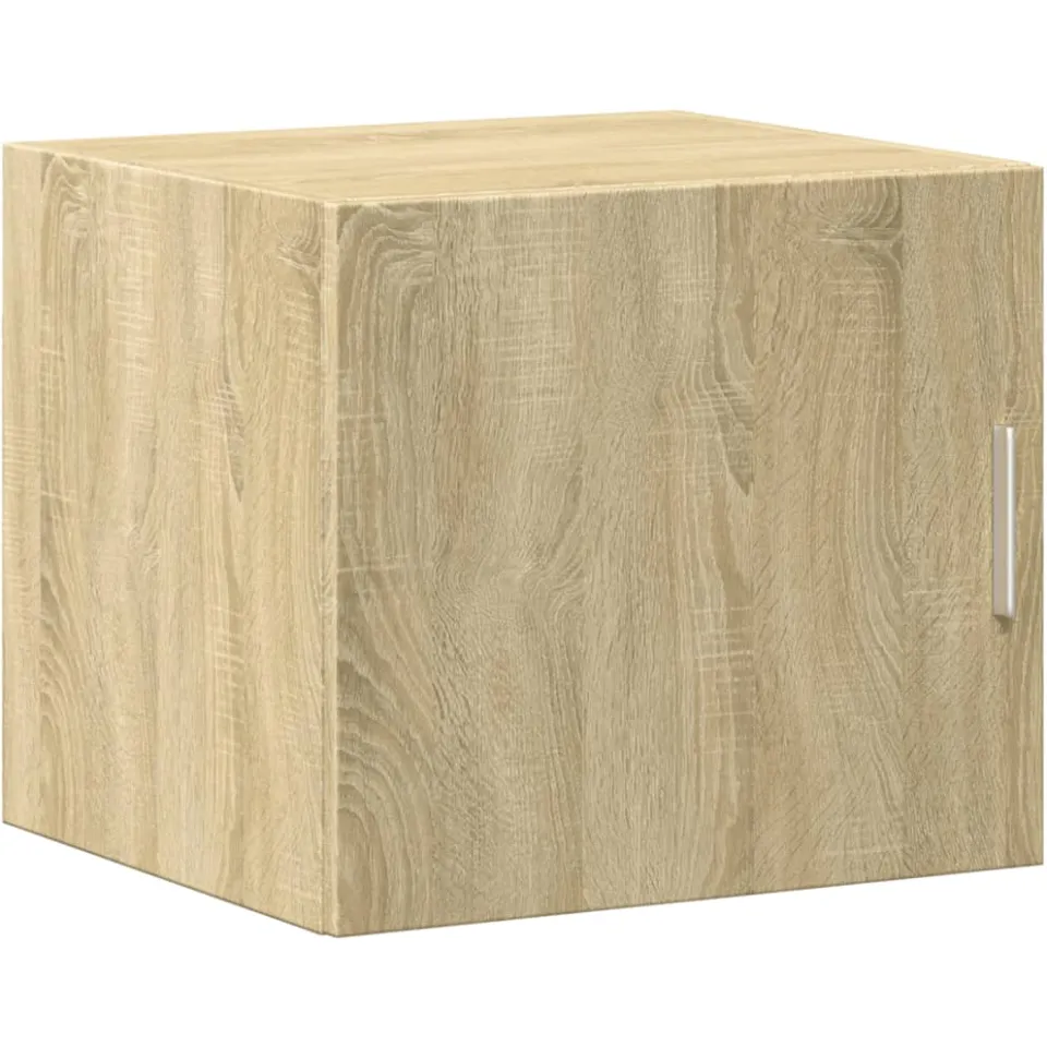 vidaXL Wandkast 45x42,5x40 cm bewerkt hout sonoma eikenkleurig Bruin
