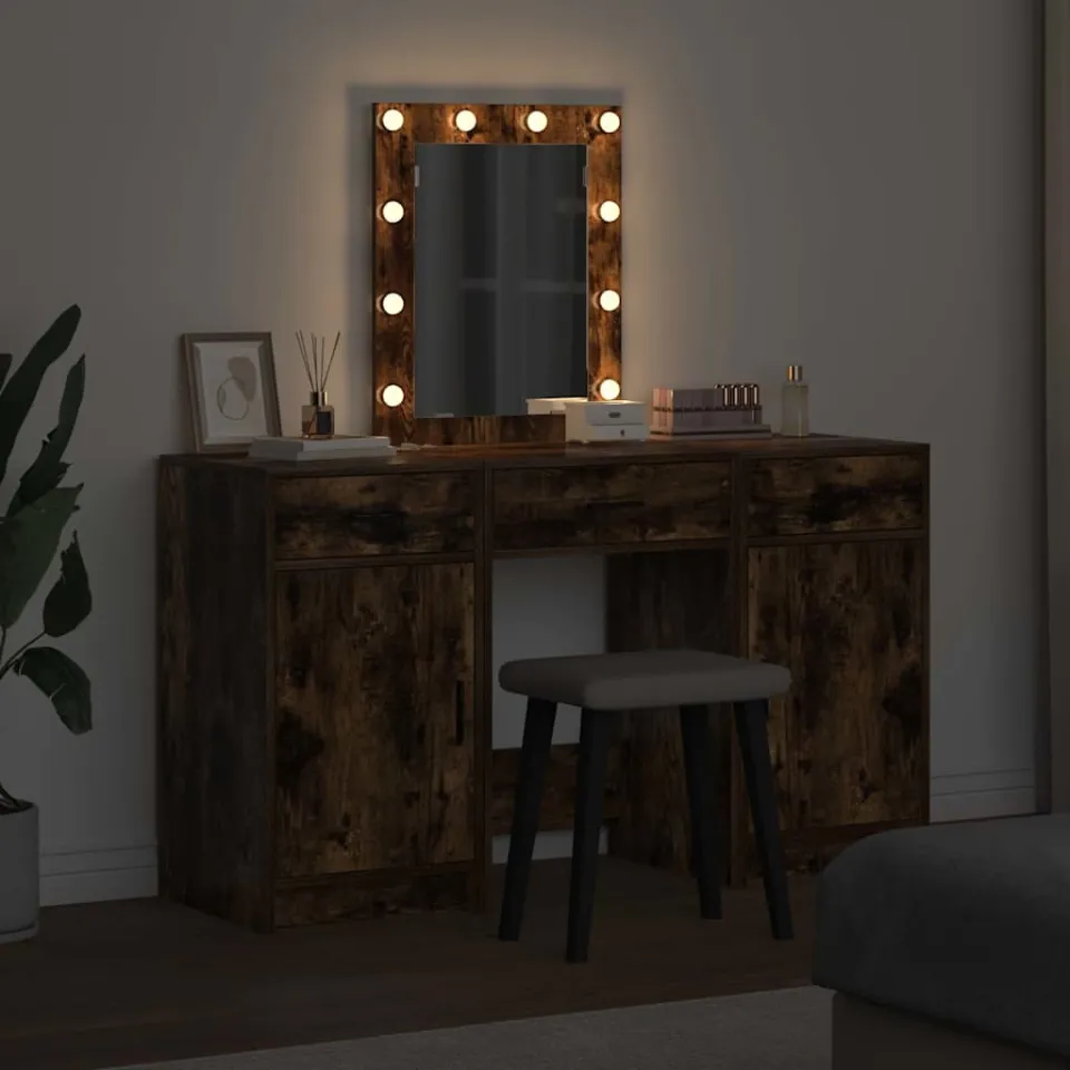 vidaXL Plafondtafel Bruin 50 x 41 x 135 cm Bewerkt hout, foto 3