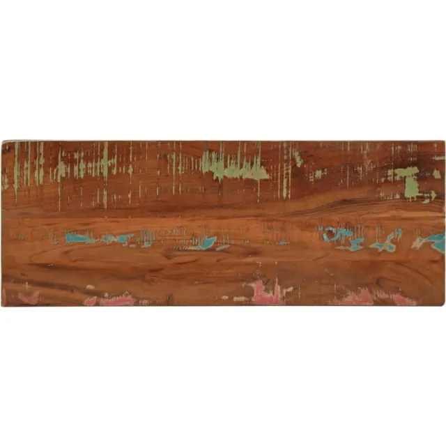 vidaXL Tafelblad rechthoekig 80x30x3,8 cm massief gerecycled hout Bruin