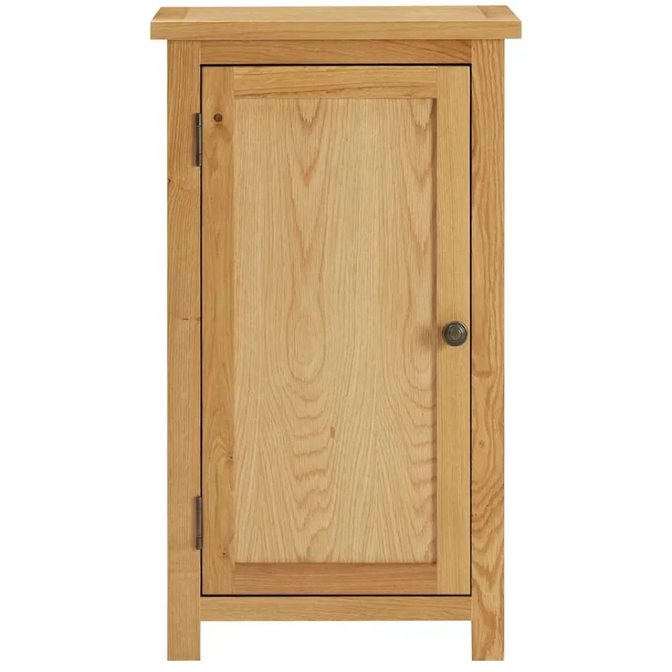 vidaXL Kast 45x32x85 cm massief eikenhout, foto 3