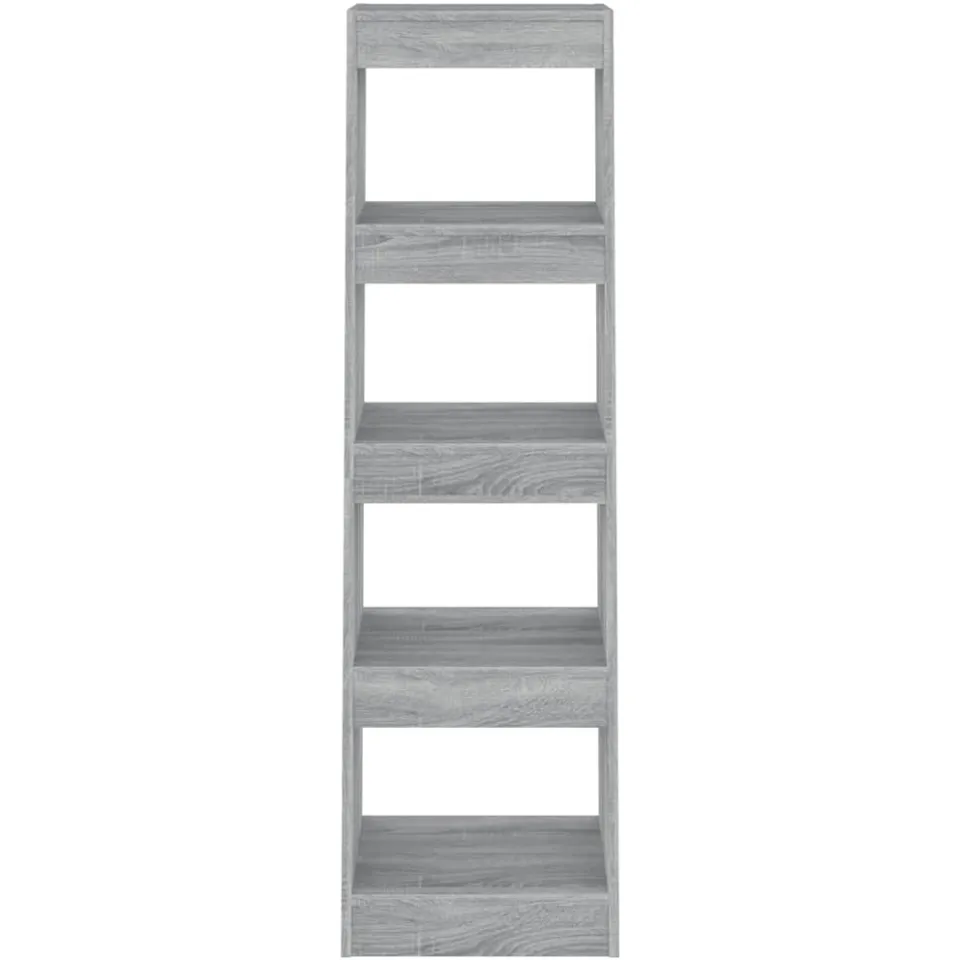 vidaXL Boekenkast/kamerscherm 40x30x135 cm grijs sonoma eikenkleurig, foto 4