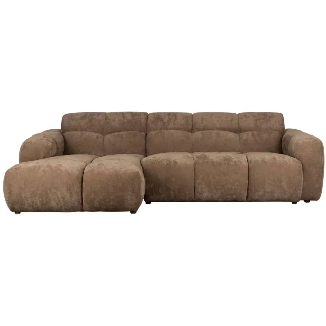 Housecraft Living Vento hoekbank - bruin