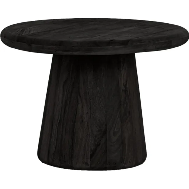 Tower Living Asti Round side table 60x60x45 - Black Zwart