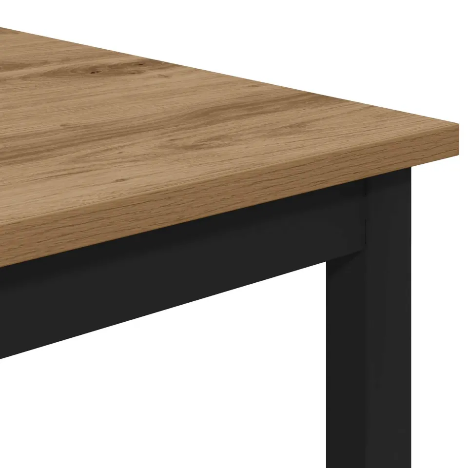 vidaXL Barkruk 2 st Artisanaal eiken 40 x 32 x 74 cm Bewerkt hout, foto 4