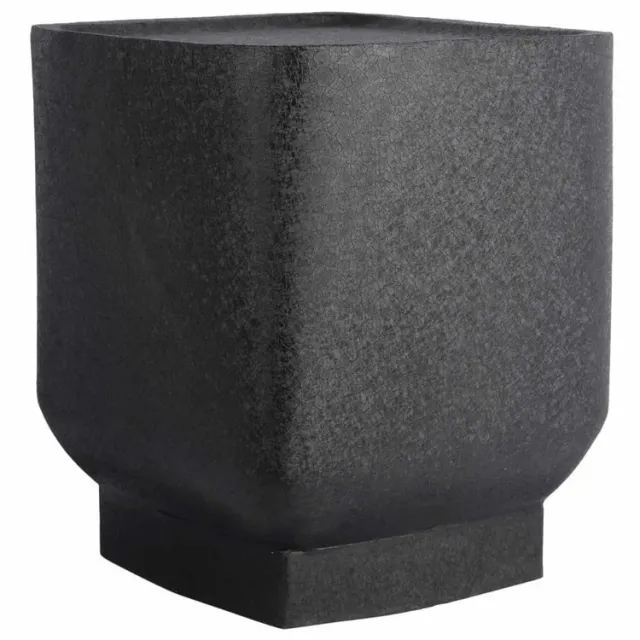 Leitmotiv Bijzettafel Boaz Cuadro - Zwart - 37x37x40cm - Modern