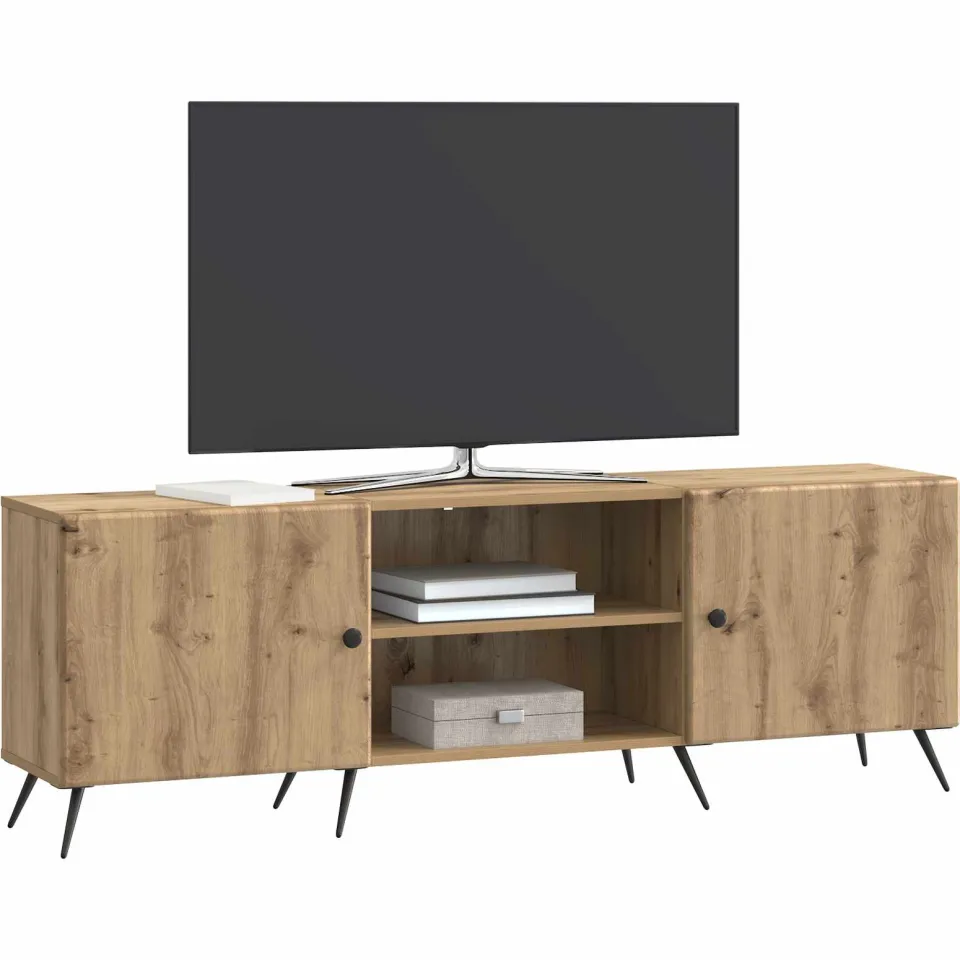 vidaXL TV-kast 150 x 31 x 50 cm Artisanaal eiken Bewerkt hout, foto 3