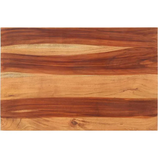 vidaXL Tafelblad 25-27 mm 60x90 cm massief acaciahout Bruin