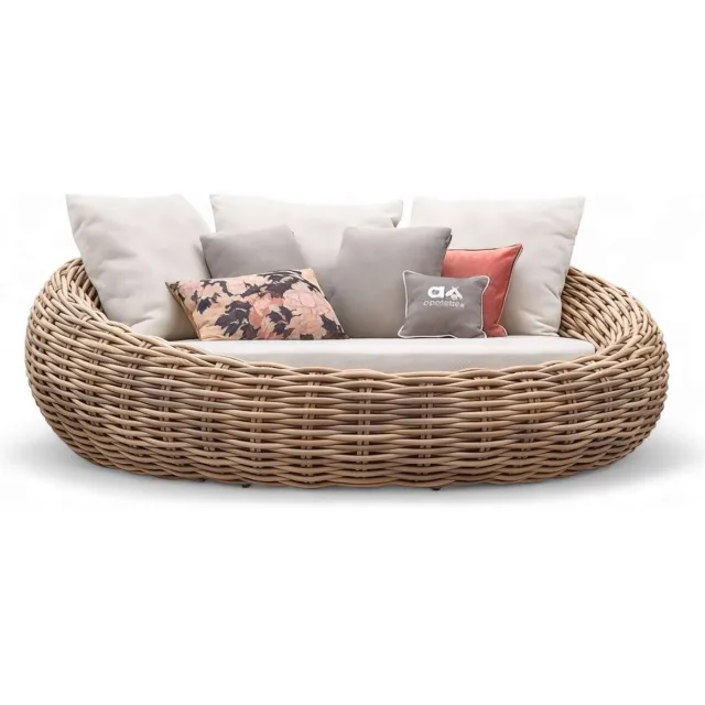 Apple Bee Cocoon Daybed Ø 220 cm Zwart