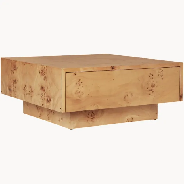 Ferm Living Houten salontafel Burl Beige