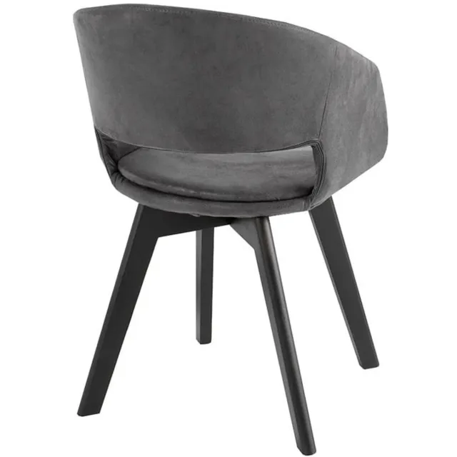 Invicta Interior Design stoel NORDIC STAR antiek grijze houten poten - 43423 Zie omschrijving