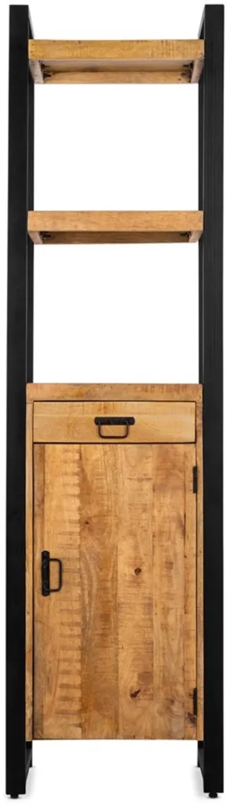 Starfurn Boekenkast Britt mangohout 55 cm - Naturel