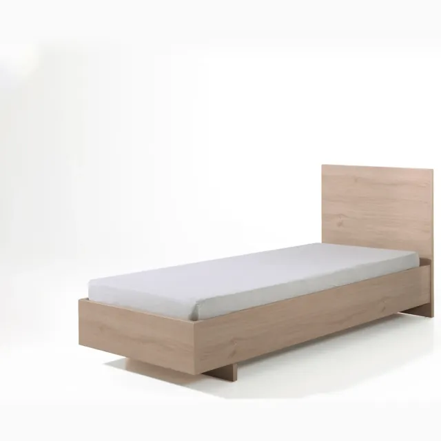 bed Fjord bruin