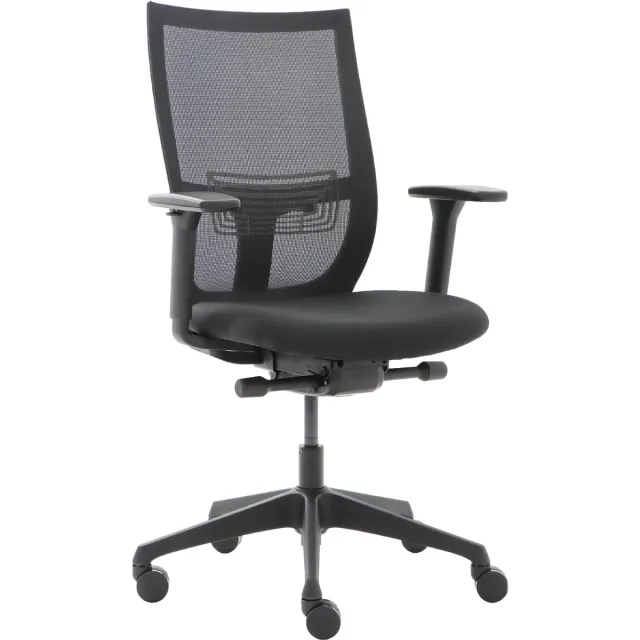 Euroseats Curve bureaustoel zwart