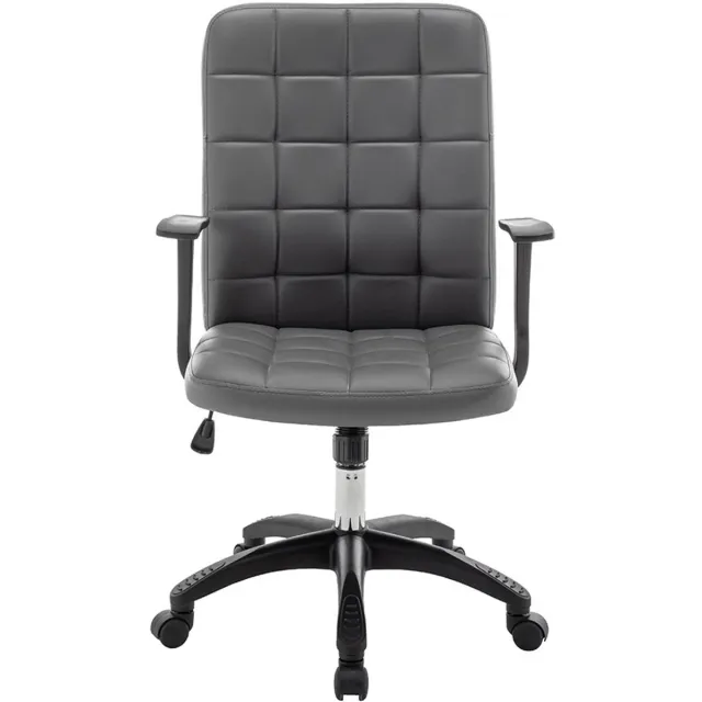 Rousseau Bureaustoel Luka | 58 X 59 X 96 Cm | Grijs - Rousseau - Bureaustoel - Grijs - Polyester