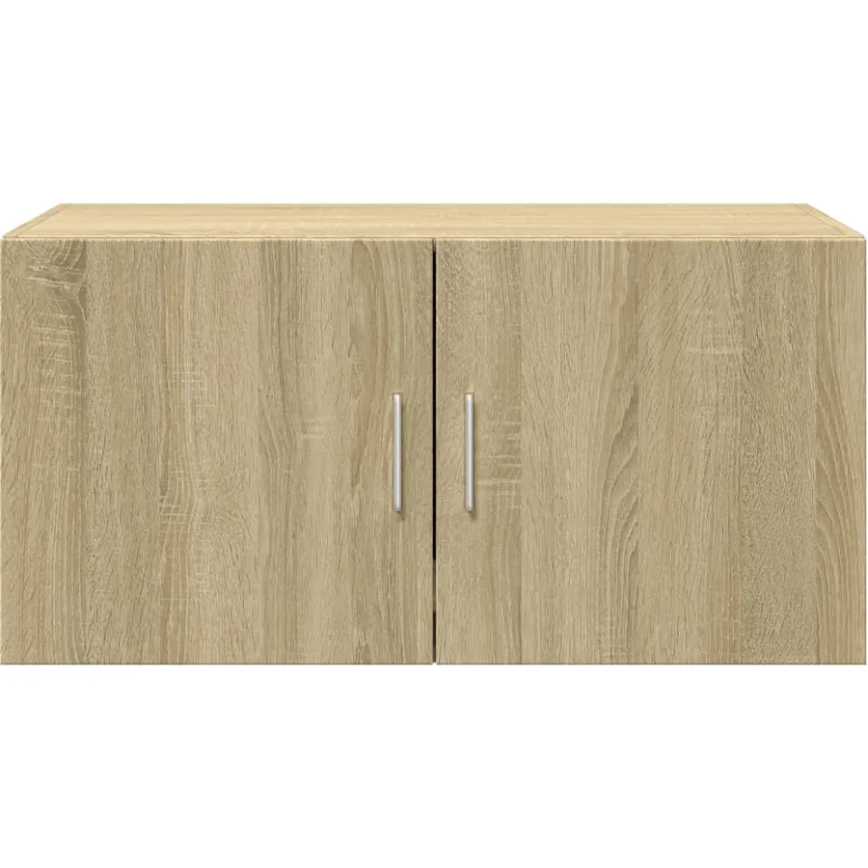 vidaXL Wandkast 80x42,5x40 cm bewerkt hout sonoma eikenkleurig, foto 4