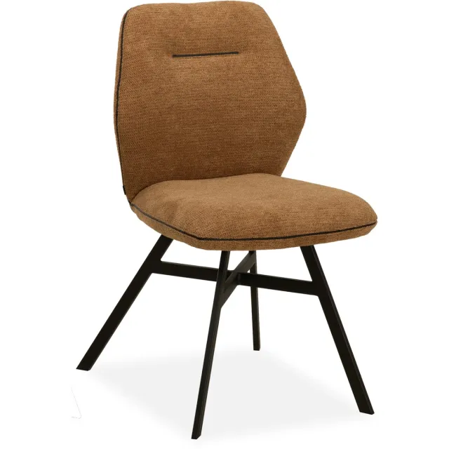 Maxfurn MX-Sofa - Stoel Jaime / Kleur: Cognac