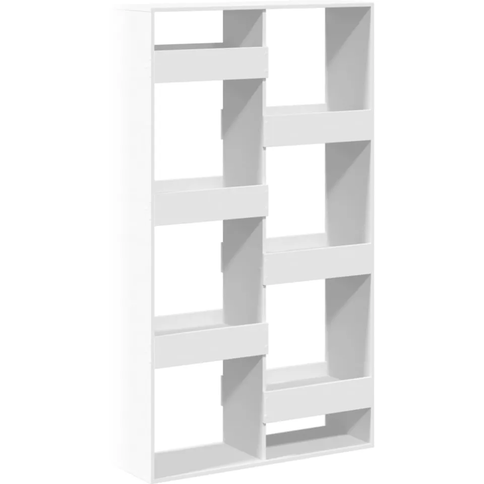 vidaXL Kamerscherm 100x33x175 cm bewerkt hout wit, foto 4
