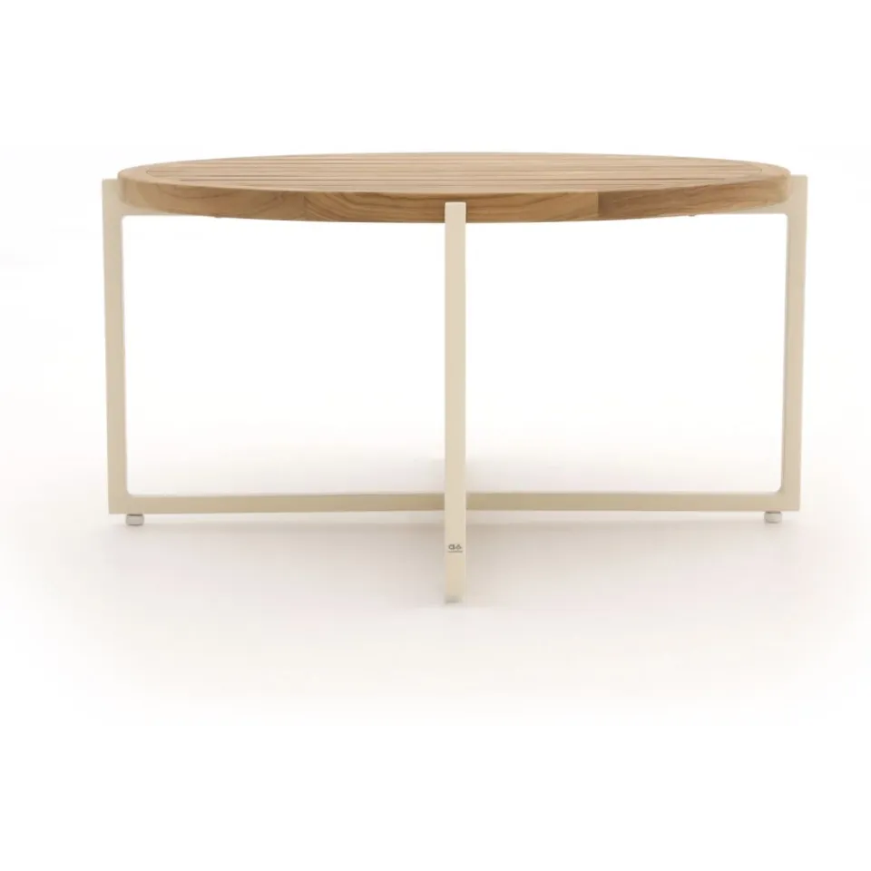 Apple Bee Condor lounge tuintafel ø 74cm (h: 38) grijs, foto 4