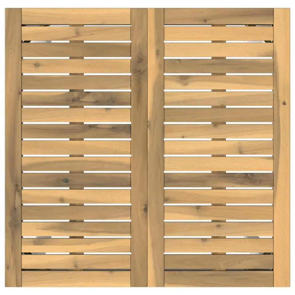 vidaXL Tuinbar Tafel NAARDEN Witgewassen 70 x 68,5 x 105 cm, foto 4