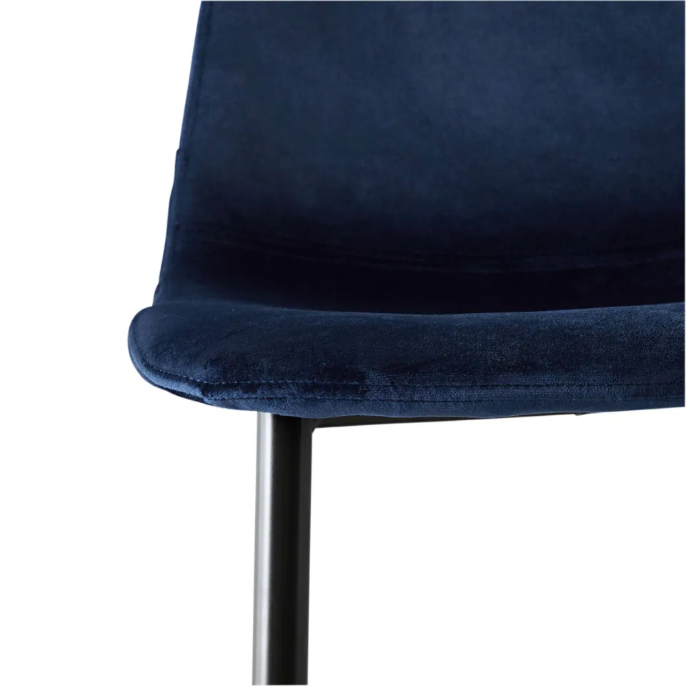NOUS Living Jax eetkamerstoel donkerblauw, foto 6