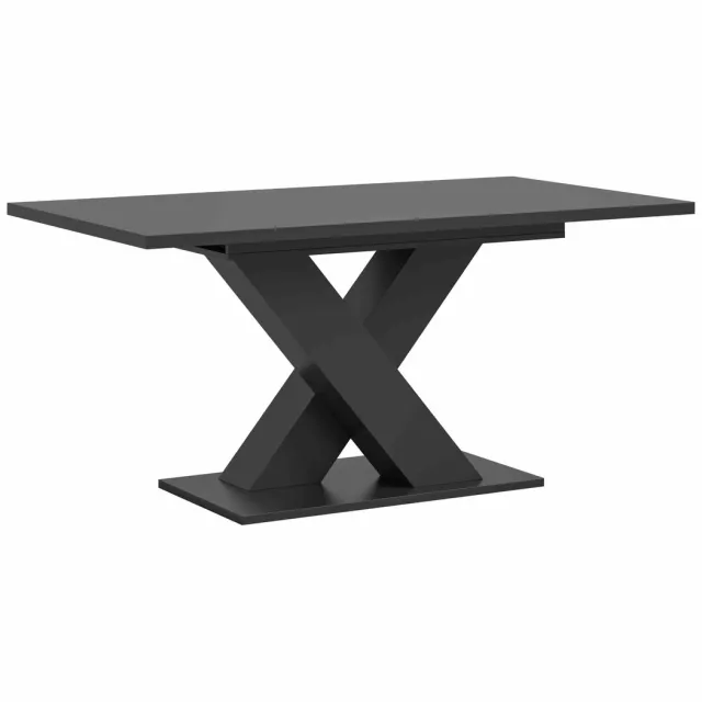 Furnilux Motion uitschuifbare eettafel grijs NB grijs NB - 90x150x76cm