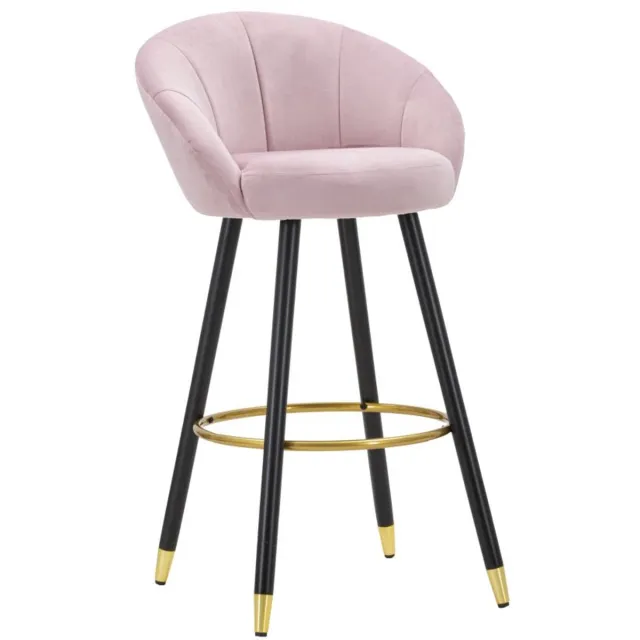 Mauro Ferretti Barkruk Prague Rosa 55×56×104 cm Roze